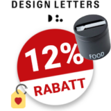 12% Design Letters Gutschein