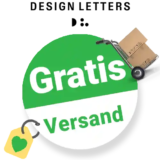 Design Letters Gutschein Gratis Versand