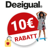 10€ Desigual Gutschein