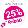 25% Die Weinbörse Gutschein – AUF ALLES