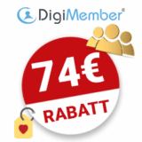 74€ DigiMember Gutschein