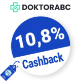 10,8% DoktorABC Cashback – AUF ALLES
