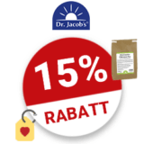 15% Dr. Jacob’s Gutschein