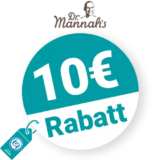 10€ Dr. Mannahs Rabatt – Newsletter