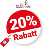 20% Dr. Mannahs Rabatt – Auf Sparpakete