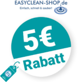 5€ EASYCLEAN Rabatt – Newsletter