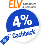 4% ELV Cashback – AUF ALLES