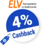 4% ELV Cashback – AUF ALLES