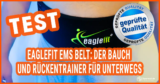 EagleFit EMS BELT: Der Bauch- und Rückentrainer für Unterwegs