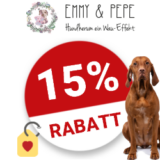 15% Emmy & Pepe Gutschein