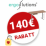 140€ Ergolutions Gutschein