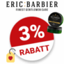 3% Eric Barbier Gutschein