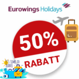 50% Eurowings Holidays Gutschein