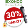 30% Exondo Gutschein
