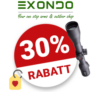 30% Exondo Gutschein