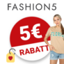 5€ FASHION5 Gutschein