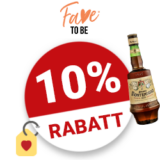10% FAVE TO BE Gutschein