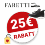 25€ Faretti Gutschein