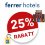 25% Ferrer Hotels Gutschein