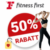50% Fitness First Gutschein