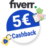 5€ Fiverr Cashback