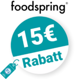 15€ Foodspring Rabatt – Freunde werben