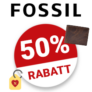 50% Fossil Gutschein