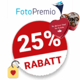 25% Foto Premio Gutschein