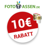 10€ Fototassen.de Gutschein