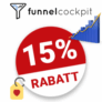 15% FunnelCockpit Gutschein