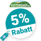 5% Futtershop Rabatt – Newsletter