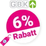 6% GBK Shop Gutschein – AUF ALLES