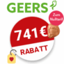 741€ GEERS Gutschein