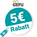 5€ GEFU Rabatt – AUF ALLES