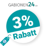 3% Gabionen24 Rabatt – Bei Vorkasse