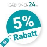 5% Gabionen24 Rabatt – Newsletter