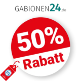 50% Gabionen24 Rabatt – Sale