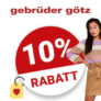 10% Gebrüder Götz Gutschein