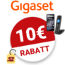 10€ Gigaset Gutschein