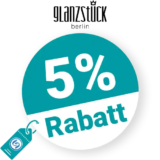 5% Glanzstück Berlin Rabatt – Newsletter