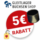 5€ Gleitlager Buchsen Shop Gutschein