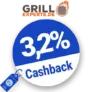3,2% Grill Experte Cashback – AUF ALLES