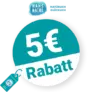 5€ HANS NATUR Rabatt – Newsletter