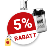 5% HBN Supplements Gutschein