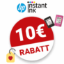 10€ HP Instant Ink Gutschein