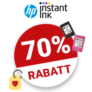 70% HP Instant Ink Gutschein