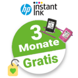 HP Instant Ink Gutschein 3 Monate Gratis – Eingereicht