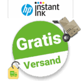 HP Instant Ink Gutschein Gratis Versand