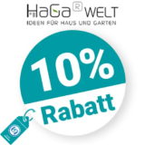 10% HaGa-Welt Rabatt – Newsletter