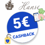 5€ Hansetextil Cashback